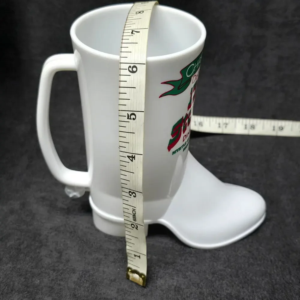 Christmas at Dolly Parton's Dixie Stampede Dinner Show Souvenir Cup Boot Style